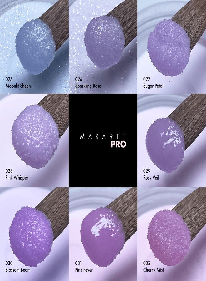 MakarttPro مجموعة بودرة الأكريليك MakarttPro Rosette – تطبيق سلس – جودة احترافية لفنيي الأظافر – مناسبة للمبتدئين – مجموعة من 8 قطع (2 أونصة/56 غرام لكل قطعة) - Image 2